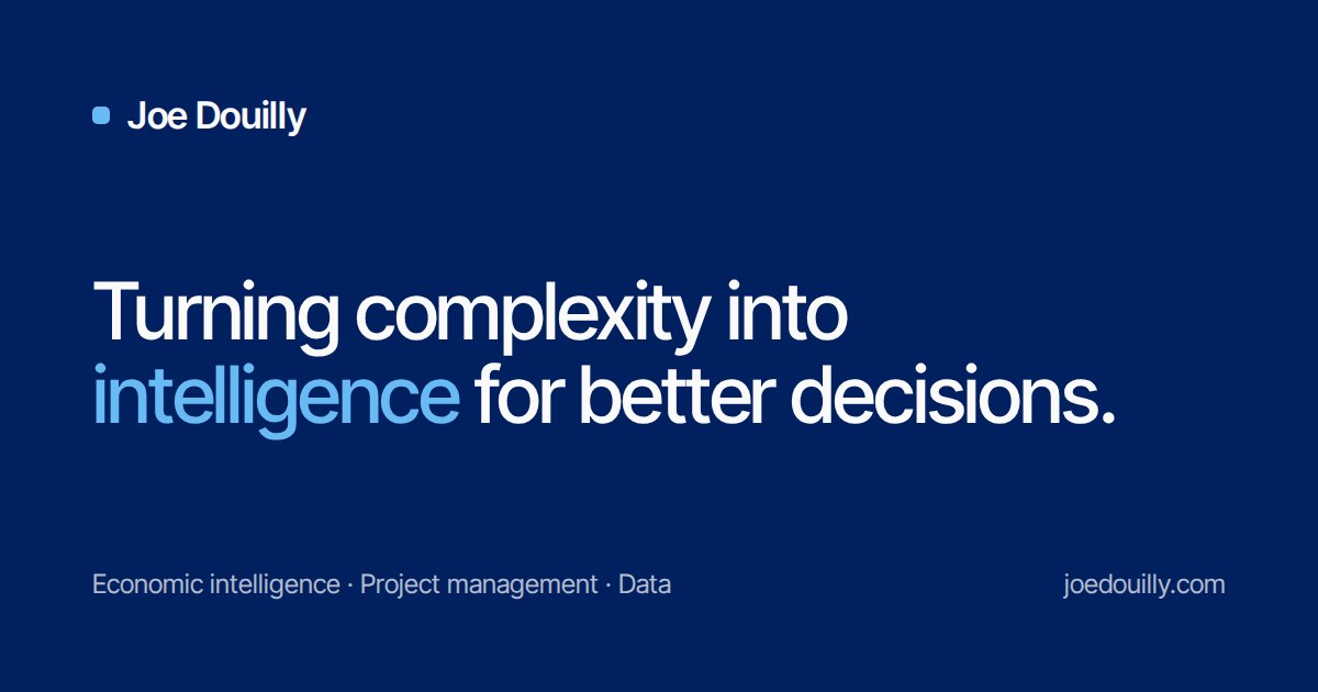 Joe Douilly | Economic Intelligence & Project Management